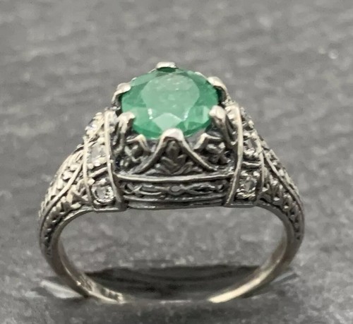 Smaragd ring - ring, topas