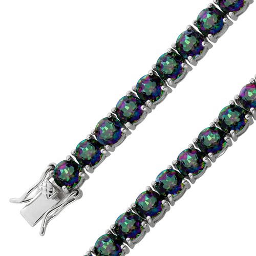 Topas tennisarmband silber 925 - topas,