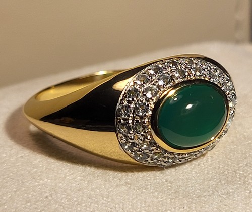 Ring onyx grün - ring,